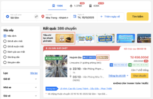Vị trí của Huy hiệu Xe Xịn trên Vexere