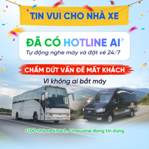 Tổng đài AI cho nhà xe